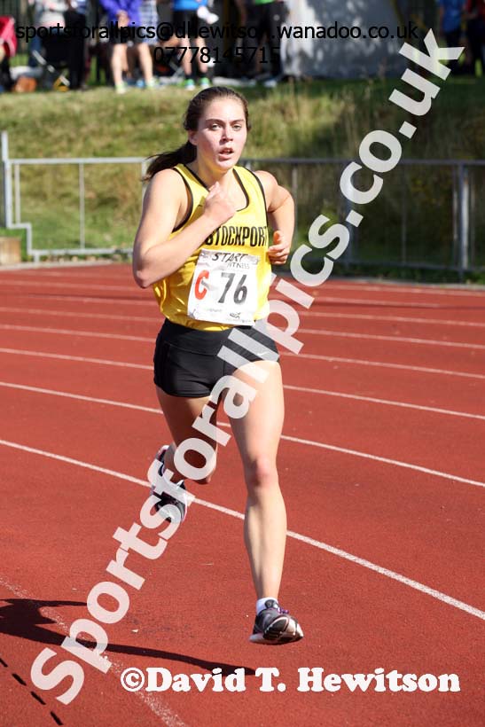 Womens under-17s, Northern Road Relays, Blackpool. Photo: David T. Hewitson/Sports for All Pics